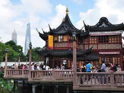 Giardino Yuyuan e i contrasti di Shanghai
